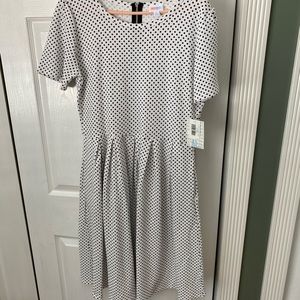 Lularoe Amelia dress polka dots